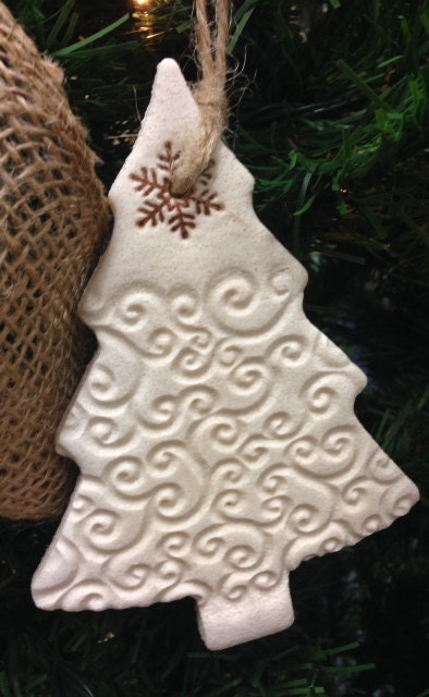 rustic salt dough christmas tree ornament by onerusticheart rustic salt dough christmas tree ornament by onerusticheart