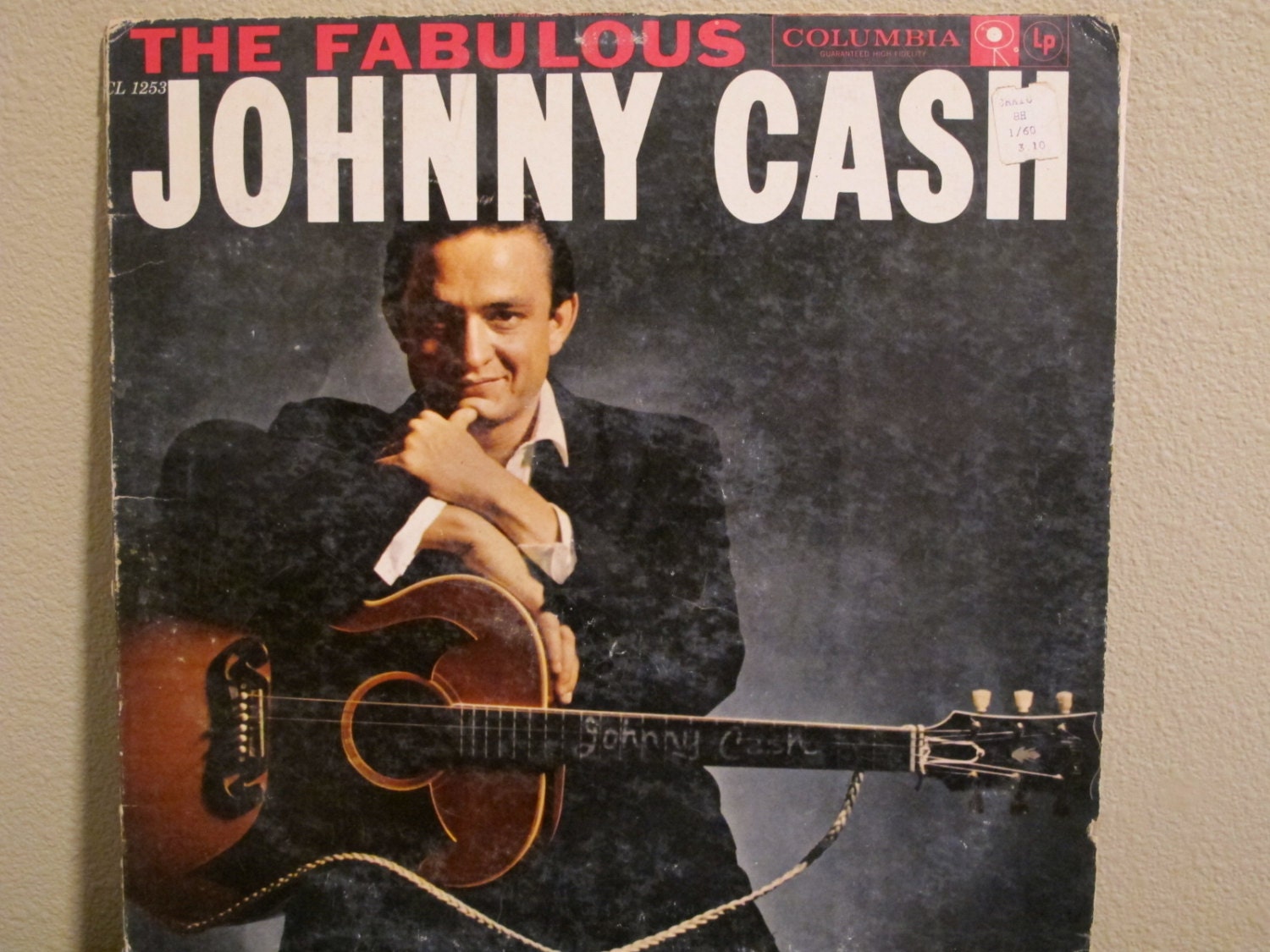 The Fabulous Johnny Cash a Vintage Vinyl Record Album LP