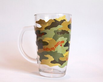 Mug En Porcelaine Vintage US DOD - Agence Européenne - Collection Armée