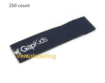 Care labels, labels for t-shirt, custom fabric labels, labels printing, label manufacturers, text only,free ship by express post, 250 count