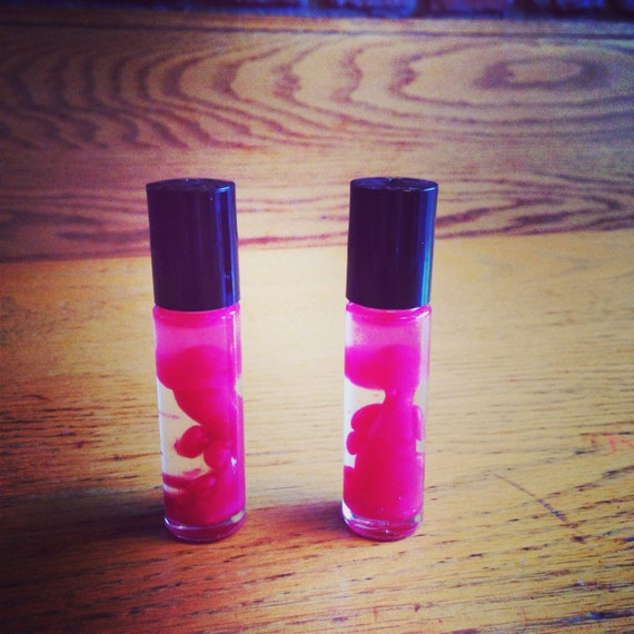 DIY Lava Lamp Lip Gloss Kit Personal Size by HandcraftedHoneyBee