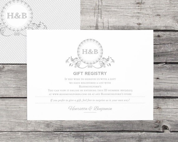 diy wedding registry diy printable wedding gift registry cards by diy wedding registry diy printable wedding gift registry cards by