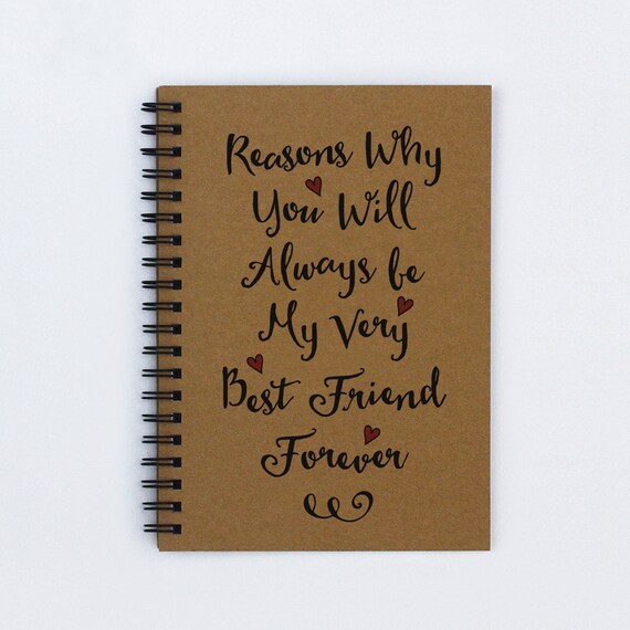 Items similar to Best friend gift - Reasons Why You Will Always be My ...