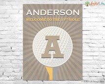 Unique golf theme related items | Etsy