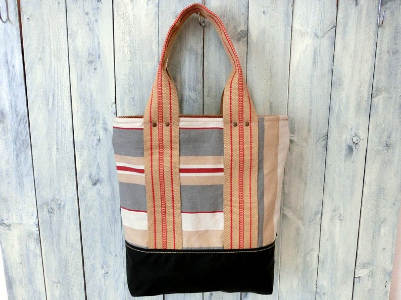 Tote Bag waxed cotton