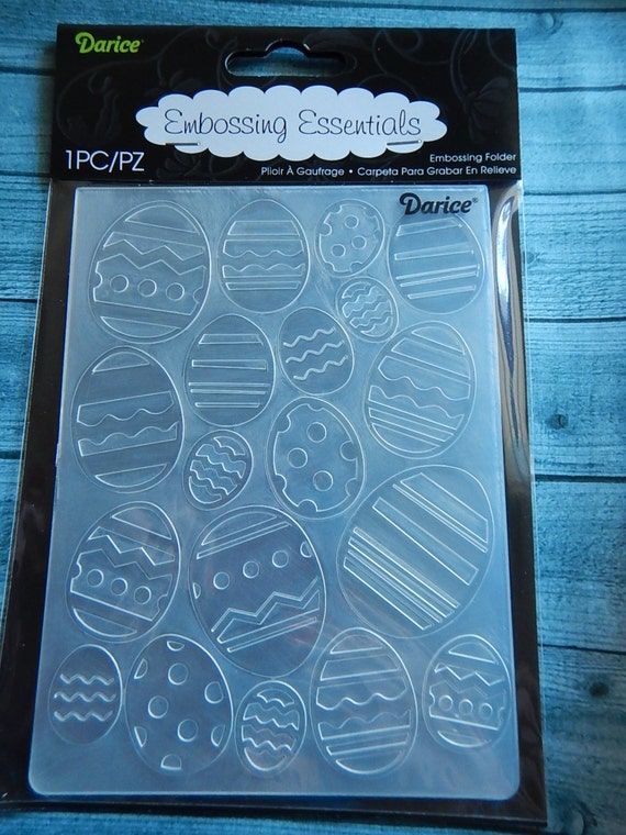 Easter Egg Background Embossing Folder by NirvanaCraftSupply