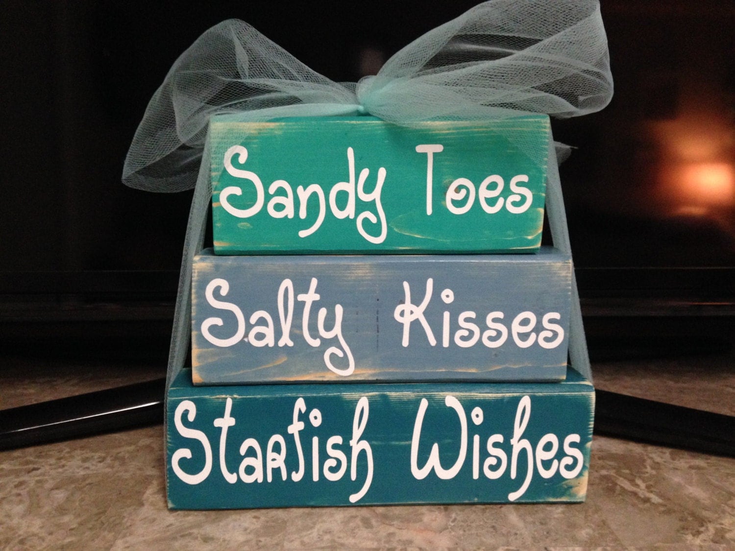 Stacked Beach Blocks from HappilyEverAfter3 on Etsy Studio