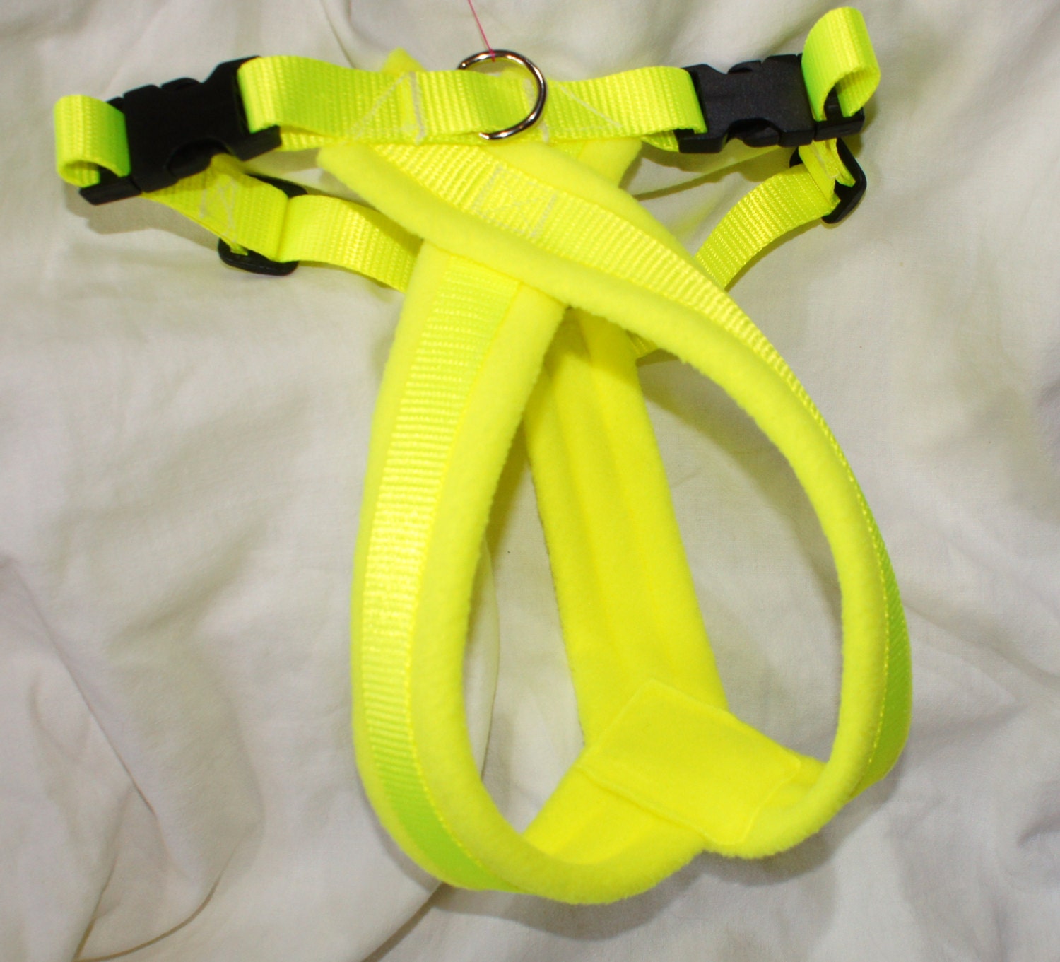 Dog Harness Hi Vis Fleece Lined with Lead options