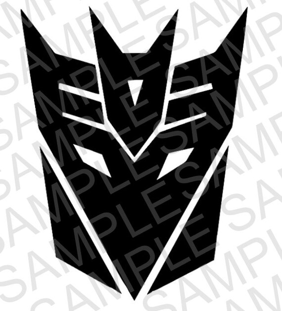 Transformers Inspired Decepticons Logo SVG by MissAddisonsCloset