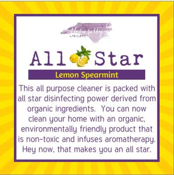 Organic All Purpose Cleaner, Homemade Cleaner