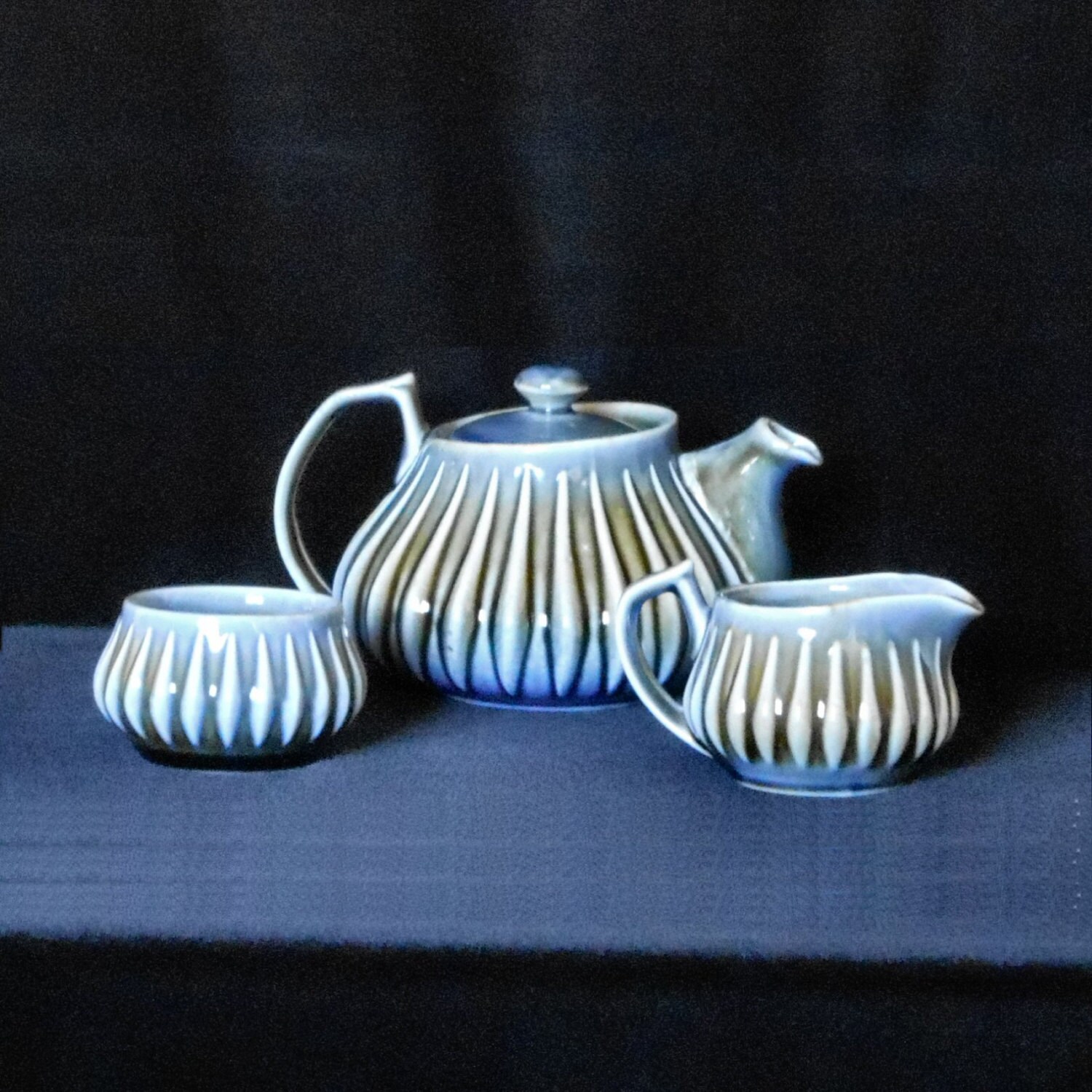 Wade Tea Set Irish Porcelain Tea Pot Sugar by KenFrankCollectibles