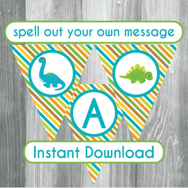 printable banner with letters numbers and punctuation to
