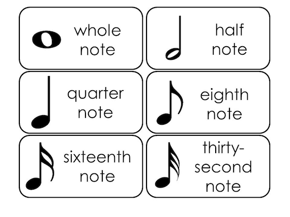 Download and print your own Music Notes Rests by teachatdaycare
