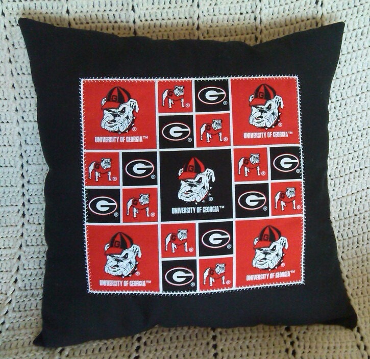 georgia bulldog pillow pet