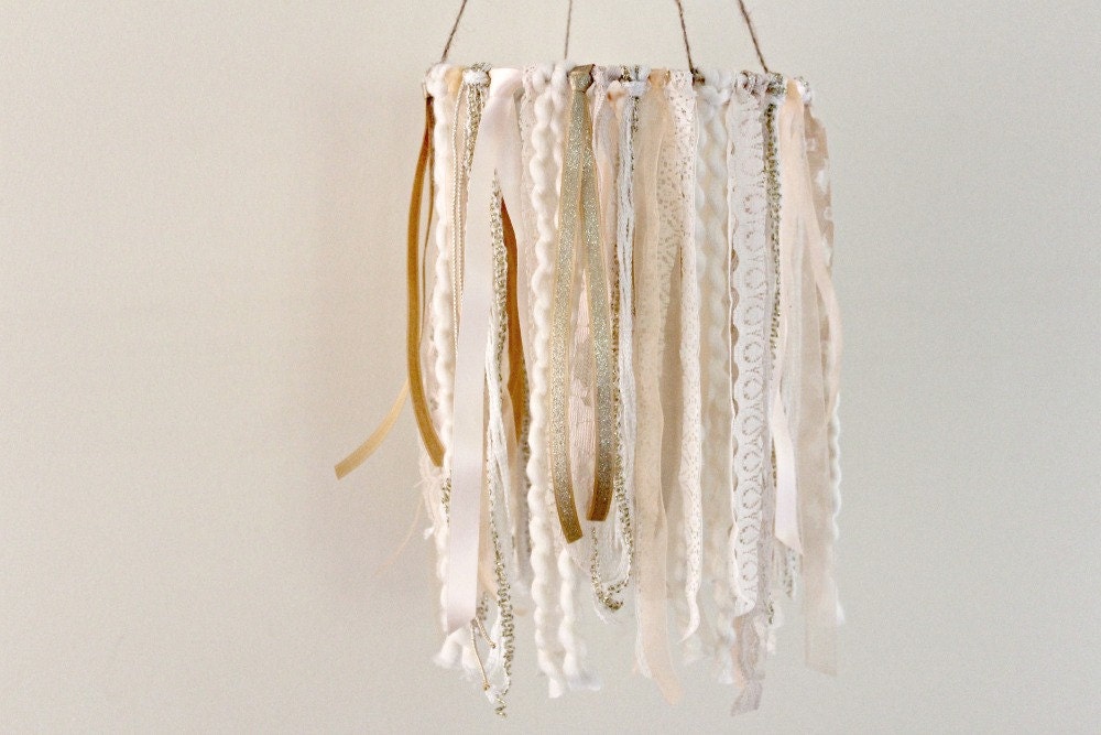 Baby Mobile Nursery Mobile Wedding Mobile Lace Mobile