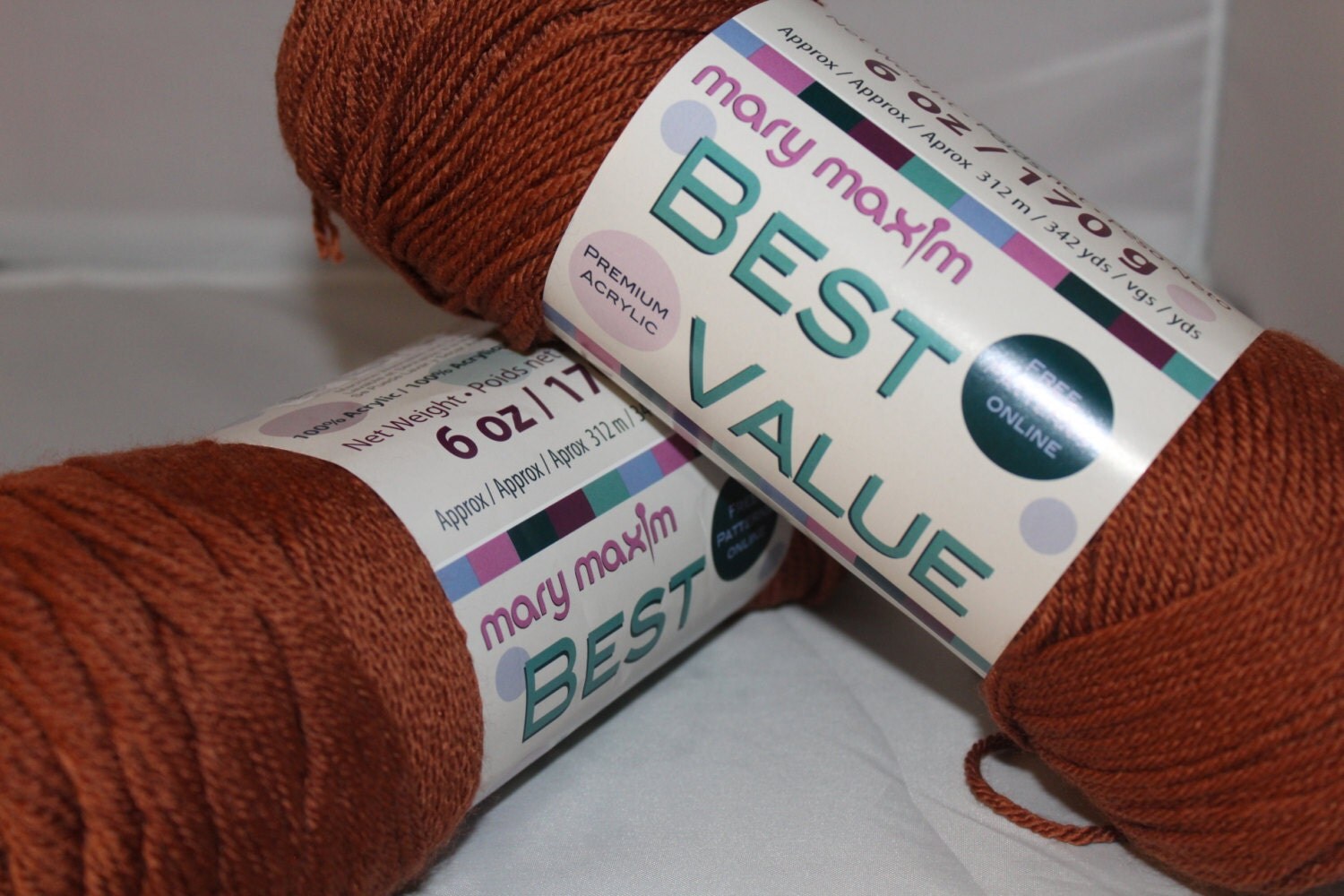 Mary Maxim Best Value yarn