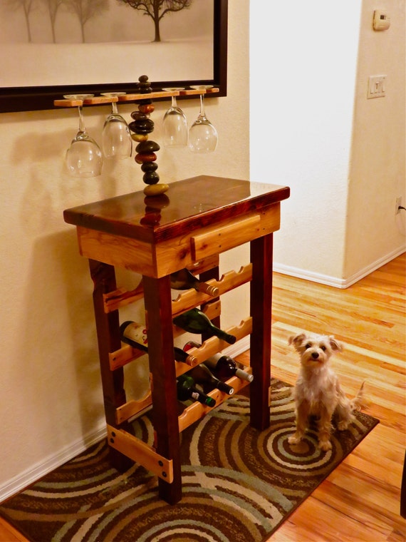 Items Similar To Wine Rack Table On Etsy   Il 570xN.715921078 Jq6x 