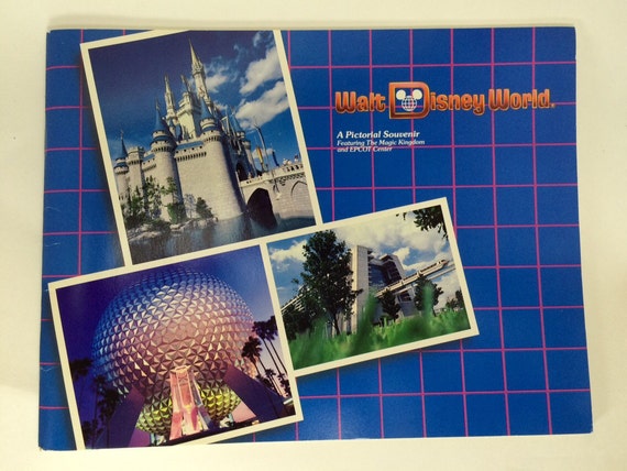 1984 A Pictorial Souvenir of Walt Disney World from the