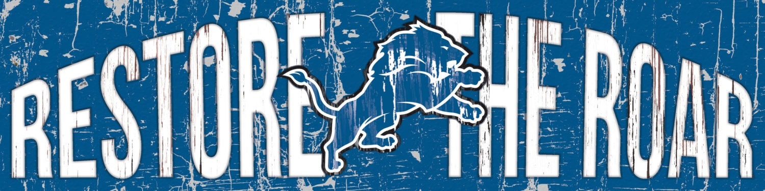 Detroit Lions Restore The Roar NFL Slogan By Collectorschoiceusa   Il Fullxfull.684284374 Mbfj 