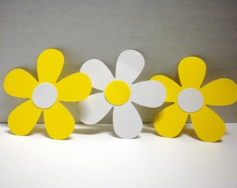 Die Cut Daisies-Die Cuts, Scrapbooking, Flowers, Craft Supplies, Supplies-DCF-21