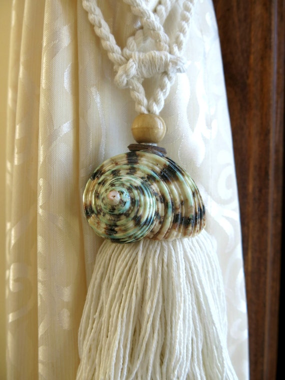 28 Seashell Curtain Tie Backs 9 Best Images About Nautical
