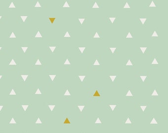 Boppy Cover | Mint and White Triangles