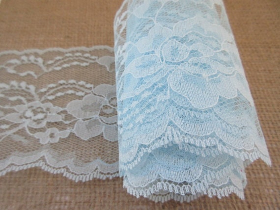 light blue lace
