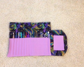 Crochet Hook Organizer Case