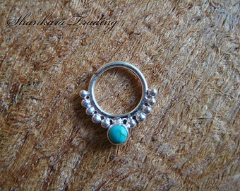 septum ring sterling silver