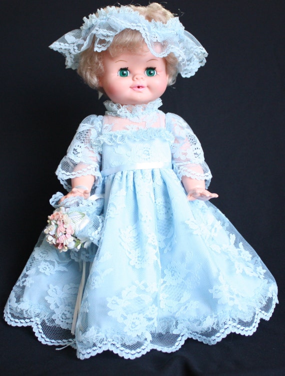 Vintage RELIABLE DOLL made in Canada1960 14 1/2 by IrynaSkyArt