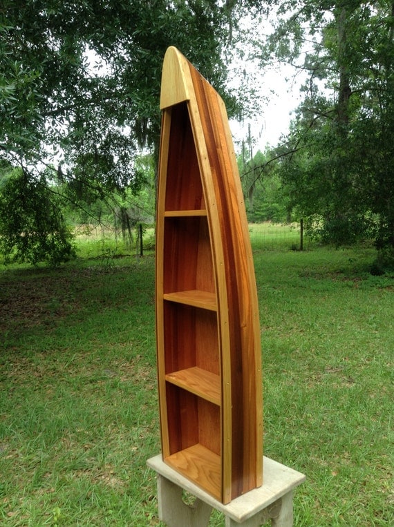 4ft cedar canoe shelves boat shelf nautical by