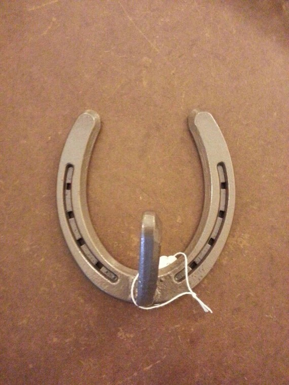 Horseshoe wall hook