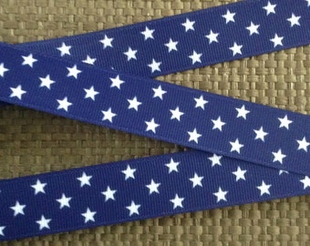 Patriotic Ribbon, Star Ribbon, 4th of July