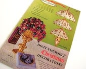 Vintage 1960's Craft House Christmas Decorations Booklet Vintage 1960's Craft House Christmas Decorations Booklet