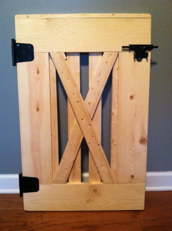Farmhouse Gate With Open Slats Rustic Farmhouse By LoveLEEcrafter