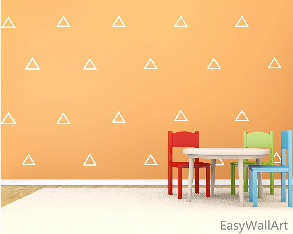 Triangle Wall Decal Patterns Triangle Wall Pattern Triangle