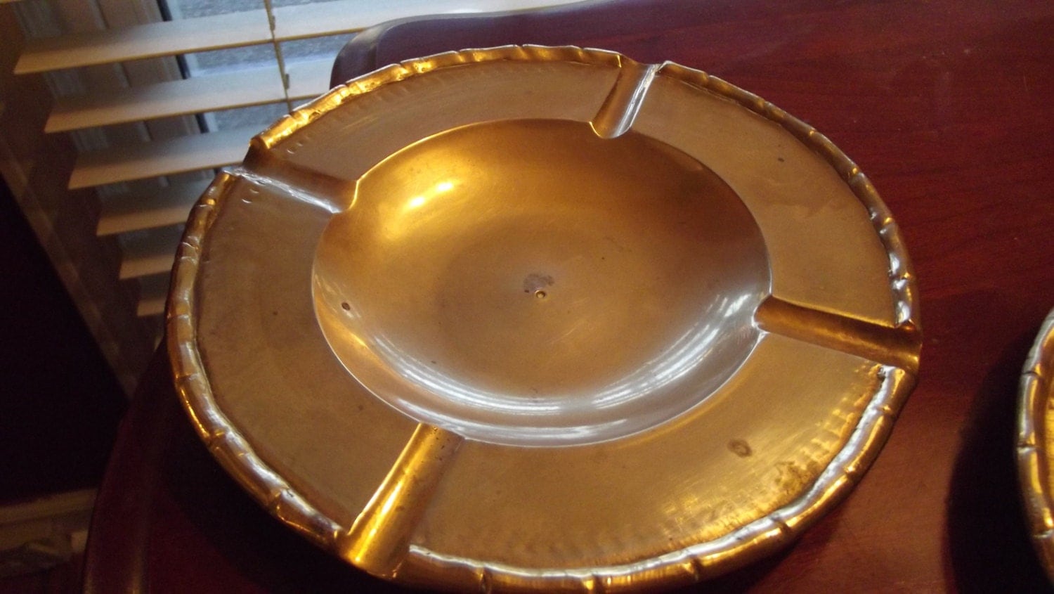 Vintage Brass Ashtray Made in India by sistersvintageattic