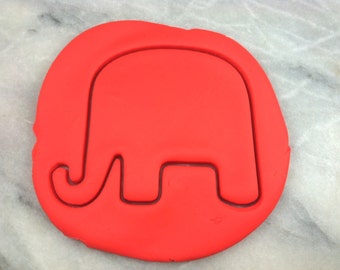 Republican Elephant Cookie Cutter - SHARP EDGES - FAST Shipping - Choose Your Own Size!