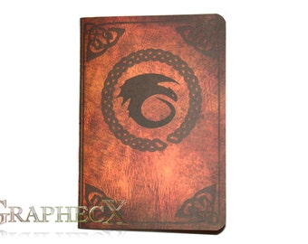 Fan-made Book of Dragons inspired personalized journal notebook