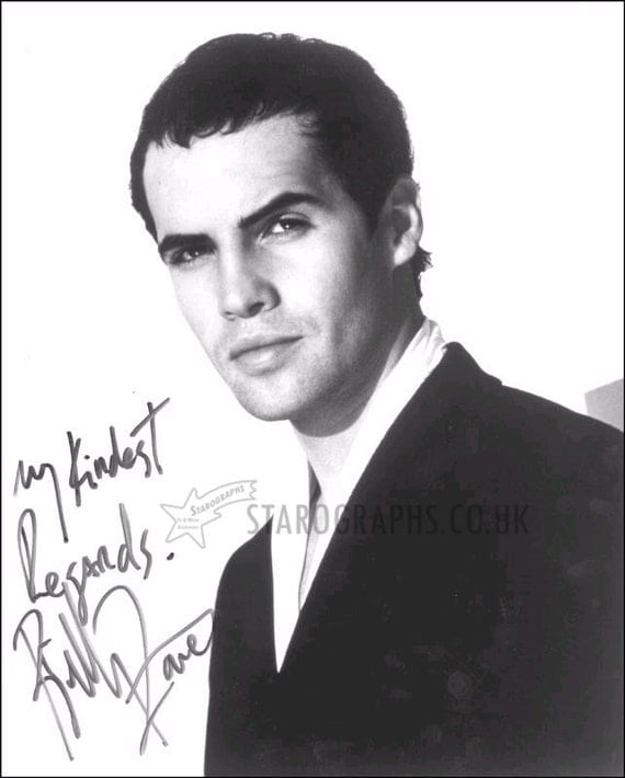 Items similar to Billy Zane Autographed