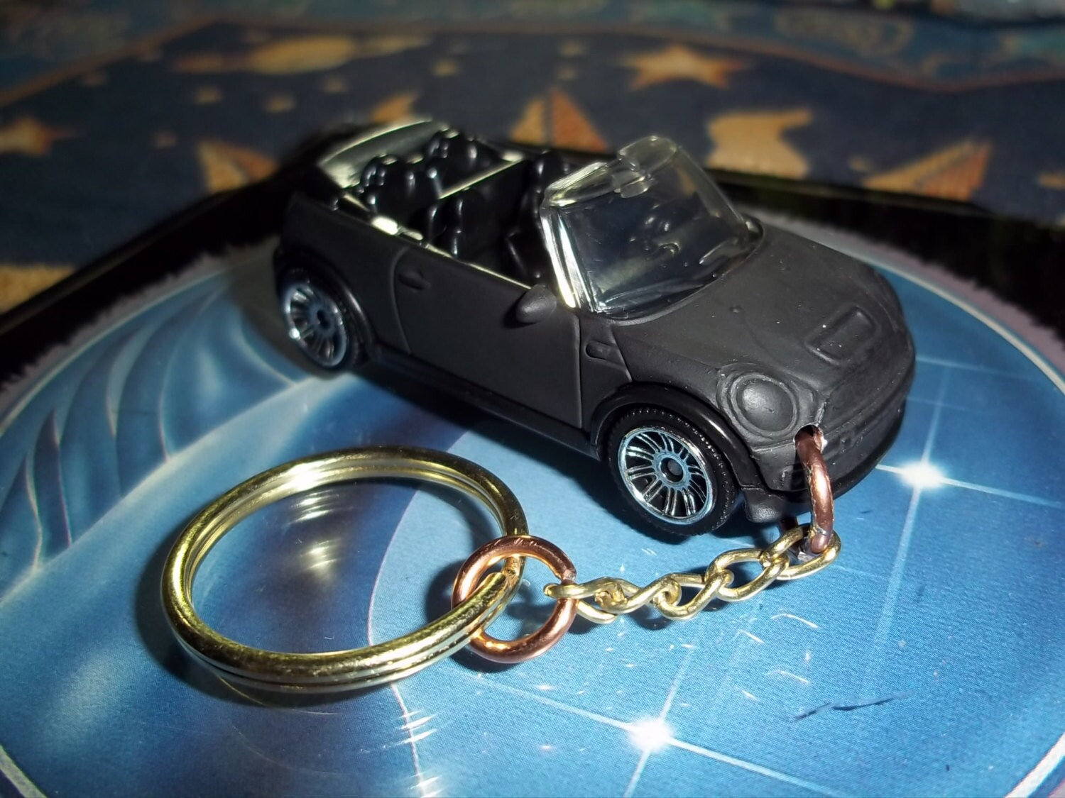 custom made keychain 2010 mini coopers by METALWORKSBYVINCE