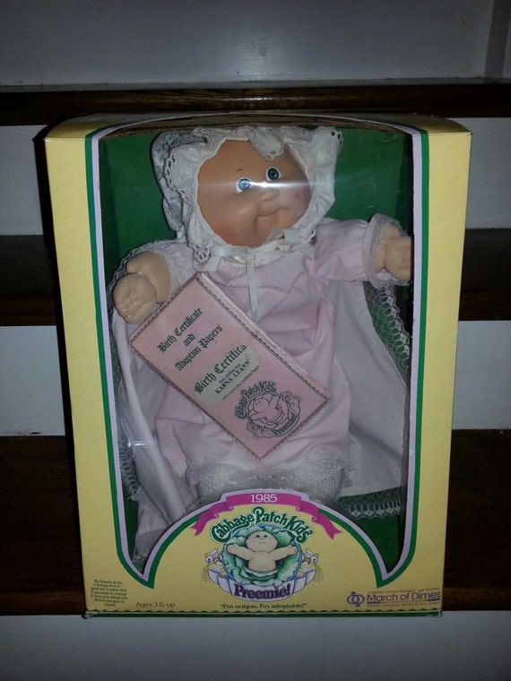 vintage 1985 cabbage patch doll