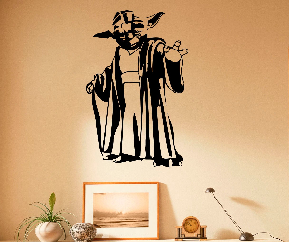 Master Yoda Wall Decal Vinyl Stickers Star Wars Home Interior