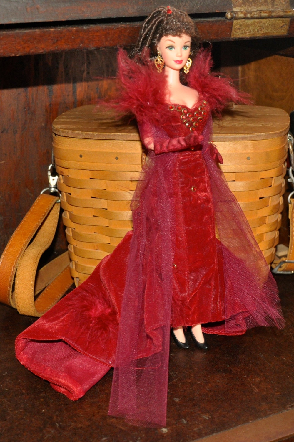 1994 Hollywood Legends BARBIE SCARLETT O' by VintageJunkAddict