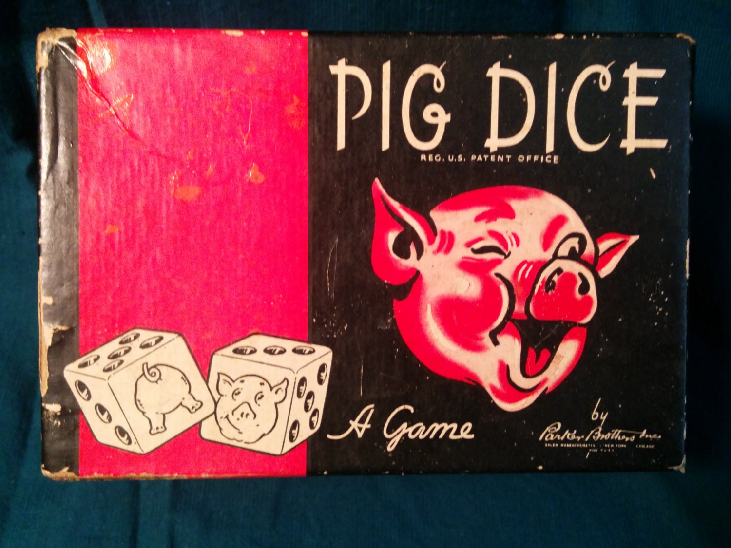 1942 Pig Dice Game by NostalgicEndeavors on Etsy