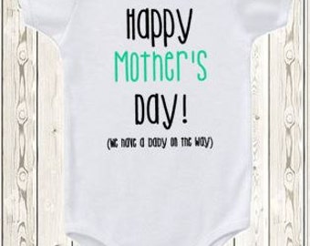 Mother's day pregnancy announcement idea for grandma