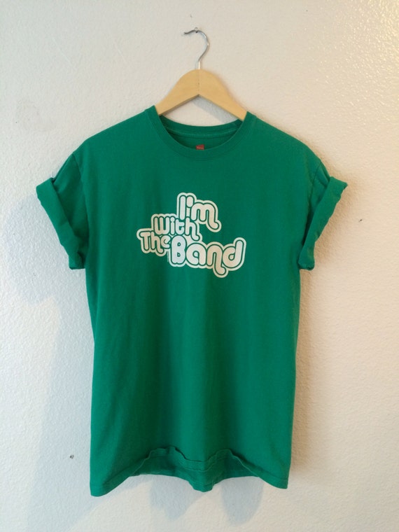 Vintage 90s I'm with the band Graphic Tee