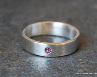 Rings, Amethyst Ring, Silver Ring, Silver Amethyst Ring, Purple Amethyst Ring, Made to Order