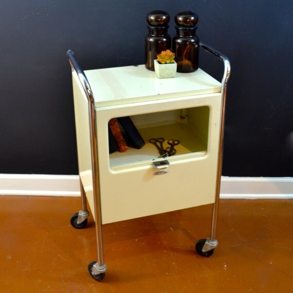 SALE EXTREMELY RARE Vintage Medical Cart Vintage Burdick
