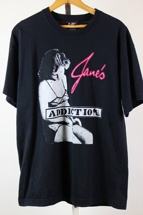 Rare Janes Addiction 90s Vintage Rock Band Tee by gogovintage